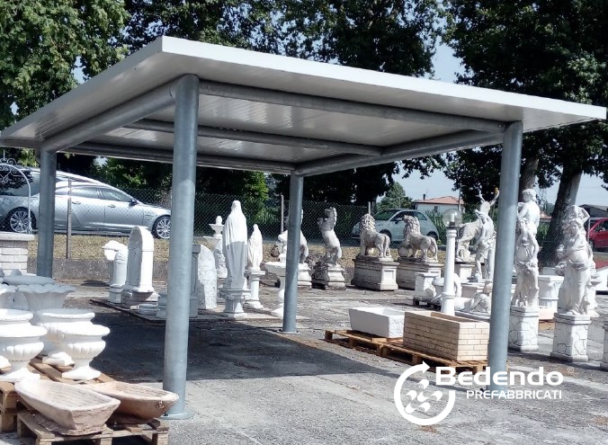 Tettoia zincata 4x5 (Cod.TE90)