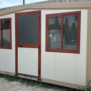Monoblocco ufficio MON_3 4 × 2,20 m: vista esterna